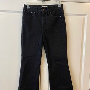 Madewell Perfect Vintage Flare Jeans - Black